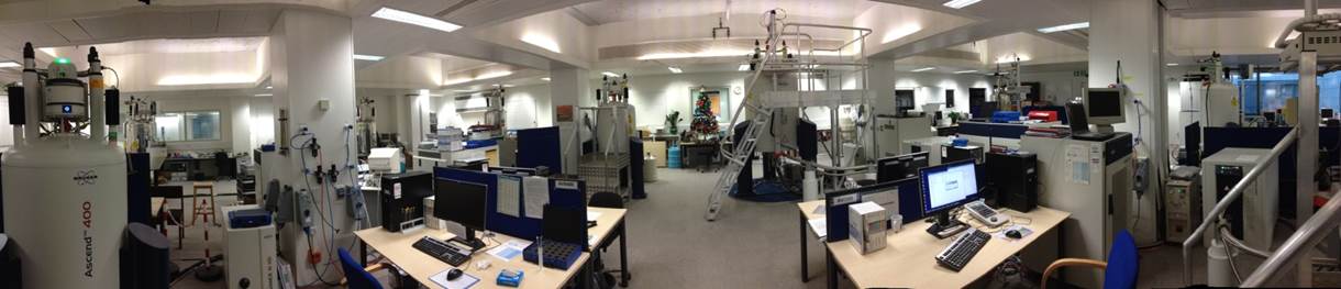 Panorama of the NMR laboratory in the CRL